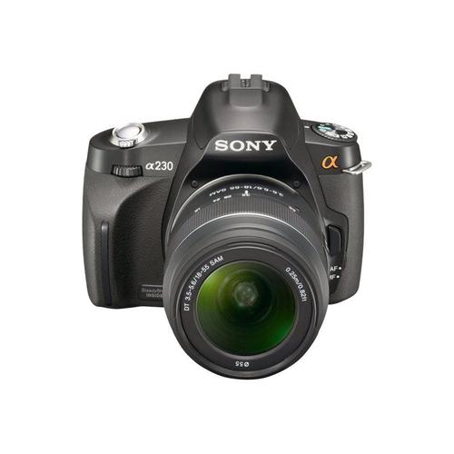 Appareil photo Reflex Sony a DSLR-A230L + Objectif DT 18-55 mm Appareil photo numérique - Reflex - 10.2 MP - APS-C - 3x zoom optique objectif DT 18-55 mm