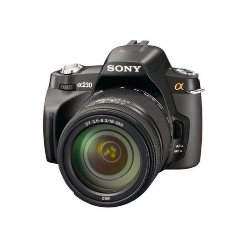 Appareil photo Reflex Sony a DSLR-A230Y + Objectifs DT 18-55 mm et 55-200 mm Appareil photo numérique - Reflex - 10.2 MP - APS-C - 3x zoom optique objectifs DT 18-55 mm et 55-200 mm
