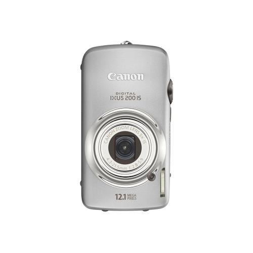 Canon IXUS 200 IS Appareil photo 12,1 mpix Zoom optique 4x Ecran LCD 2,7 Argent 