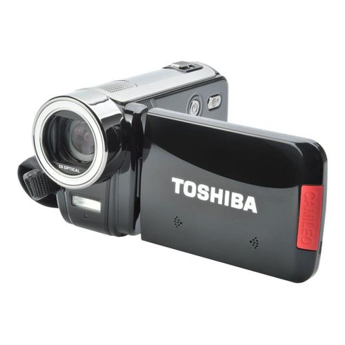 Toshiba CAMILEO H30 - Caméscope - 1080p - 10.0 MP - 5x zoom optique - flash 128 Mo - carte Flash