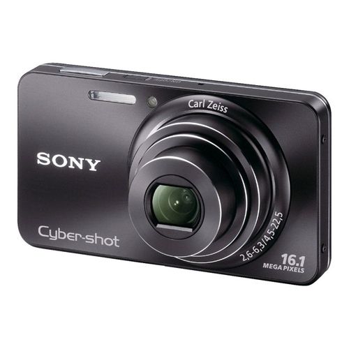 Appareil photo Compact Sony Cyber-shot DSC-W570 NoirW570 - Appareil photo numérique - compact - 16.1 MP - 720 p - 5x zoom optique - Carl Zeiss - noir