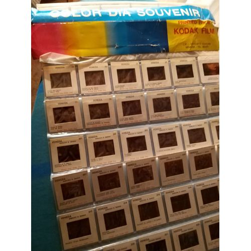120 Diapositives 'color Dia Souvenir' Kodak Venise