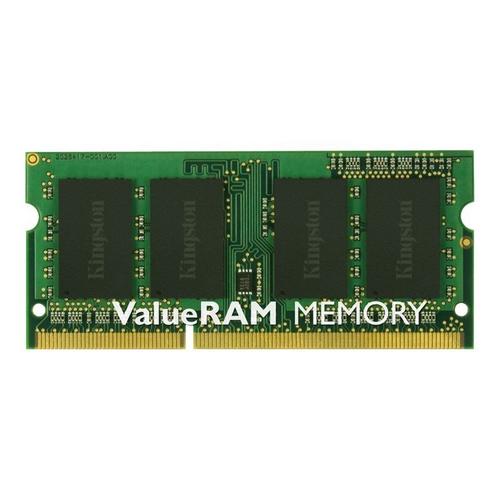 Kingston ValueRAM - DDR3 - module - 8 Go - SO DIMM 204 broches - 1333 MHz / PC3-10600 - CL9 - 1.5 V - mémoire sans tampon - non ECC