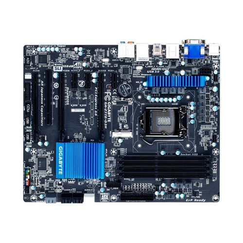 Gigabyte GA-Z77X-D3H - 1.0 - carte-mère - ATX - Socket LGA1155 - Z77 Chipset - USB 3.0 - Gigabit LAN - carte graphique embarquée (unité centrale requise) - audio HD (8 canaux)