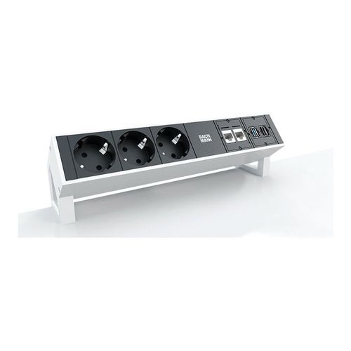 Bachmann DESK 2 - Coupe-circuit - entrée : GST18i3 - connecteurs de sortie : 3 - 20 cm cordon - inox