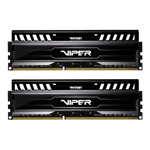 Patriot Extreme Performance Viper 3 Series Black Mamba Edition - DDR3 - kit - 16 Go: 2 x 8 Go - DIMM 240 broches - 1600 MHz / PC3-12800 - CL9 - 1.5 V - mémoire sans tampon - non ECC