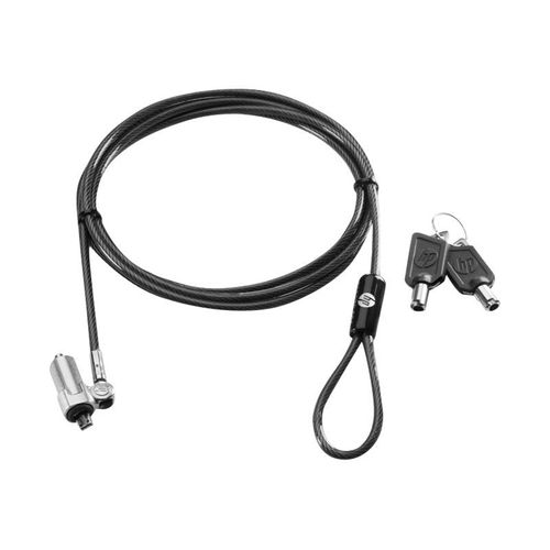 HP Ultraslim Keyed Cable Lock - Câble de sécurité - 1.8 m