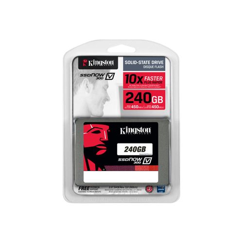 Kingston SSDNow V300 - SSD - 240 Go - interne - 2.5" - SATA 6Gb/s