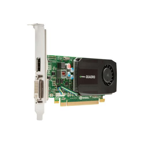 NVIDIA Quadro K600 - Carte graphique - Quadro K600 - 1 Go GDDR3 - PCIe 2.0 x16 profil bas - DVI, DisplayPort