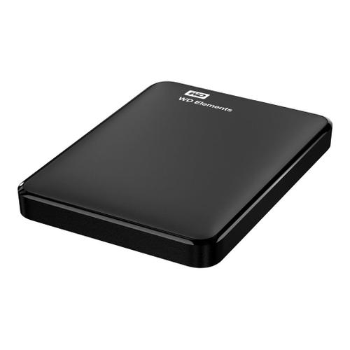 WD Elements Portable WDBUZG0010BBK - Disque dur - 1 To - externe (portable) - USB 3.0