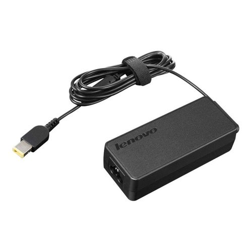 Lenovo Tiny 65W AC Adapter (Slim Tip) - Adaptateur secteur - CA 100-240 V - 65 Watt - pour ThinkBook 14 G2 ITL; ThinkCentre M90; ThinkEdge SE30; V30a-22IML AIO; V30a-24IML AIO