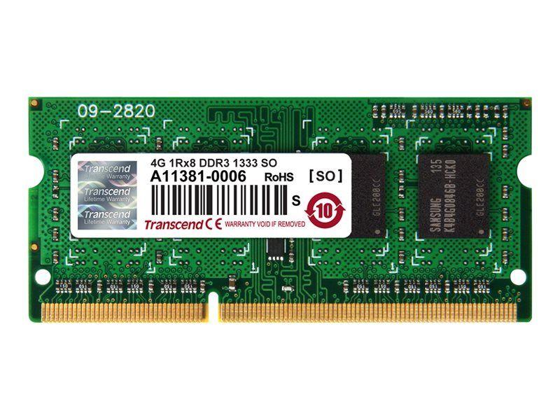 Barrette RAM TRANSCEND 8GB DDR4 3200 SO-DIMM 1Rx8 512 -JM3200HSB-8G
