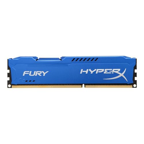 HyperX FURY - DDR3 - module - 8 Go - DIMM 240 broches - 1866 MHz / PC3-14900 - CL10 - 1.5 V - mémoire sans tampon - non ECC - bleu
