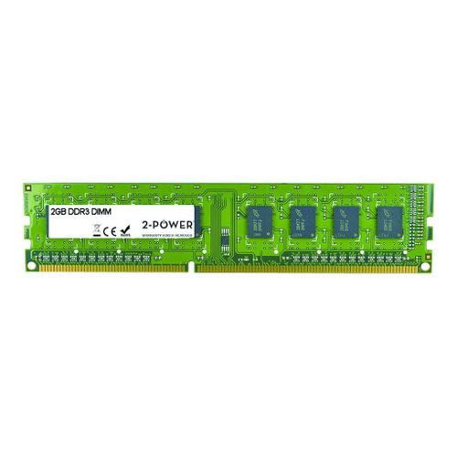 2-Power - DDR3 - module - 2 Go - DIMM 240 broches - 1333 MHz / PC3-10600 - CL9 - mémoire sans tampon - non ECC