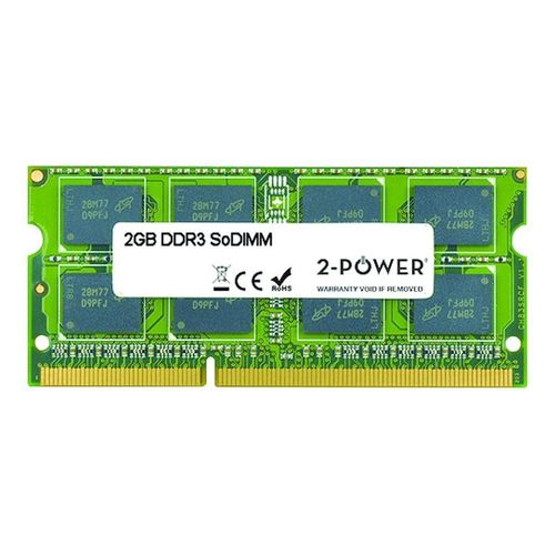 2-Power - DDR3 - module - 2 Go - SO DIMM 204 broches - 1600 MHz / PC3-12800 - CL11 - mémoire sans tampon - non ECC