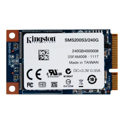 Kingston SSDNow mS200 - SSD - 240 Go - interne - mSATA - SATA 6Gb/s