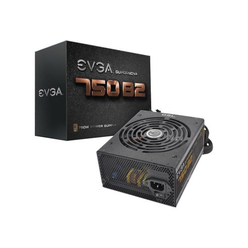 EVGA SuperNOVA 750 B2 - Alimentation électrique (interne) - ATX12V / EPS12V - 80 PLUS Bronze - CA 115-240 V - 750 Watt