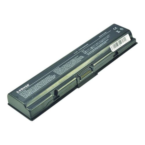 2-Power Main Battery Pack - Batterie de portable - Lithium Ion - 6 cellules - 5200 mAh - pour Toshiba Satellite A200, A205, A210, A215, M200, M205