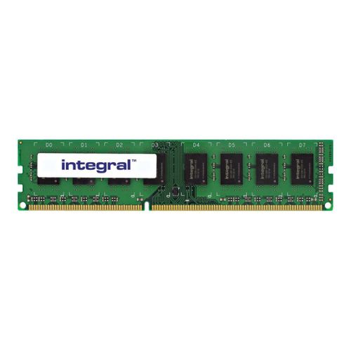 Integral - DDR3 - module - 4 Go - DIMM 240 broches - 1866 MHz / PC3-14900 - mémoire sans tampon - ECC