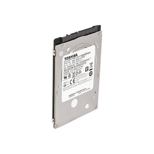 Toshiba MQ02ABF050H - Disque dur hybride - 500 Go (8 Go flash) - interne - 2.5" - SATA 6Gb/s - 5400 tours/min - mémoire tampon : 64 Mo