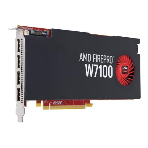 AMD FirePro W7100 - Carte graphique - FirePro W7100 - 8 Go GDDR5 - PCIe 3.0 x16 - 4 x DisplayPort - pour Celsius M740, M740 POWER, R940, R940 POWER, W520 POWER, W550 POWER