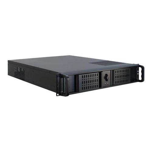 Inter-Tech IPC 2U-2098-SL - Montable sur rack - 2U - ATX - pas d'alimentation (ATX) - USB