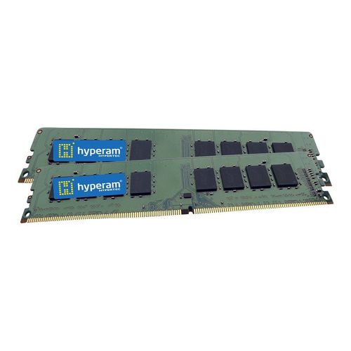 Hyperam - DDR4 - kit - 16 Go: 2 x 8 Go - DIMM 288 broches - 2133 MHz / PC4-17000 - CL15 - 1.2 V - mémoire sans tampon - non ECC