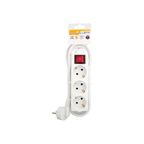 Garza Basic Power - Coupe-circuit - CA 250 V - 3680 Watt - connecteurs de sortie : 3 - 1.4 m