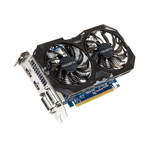Gigabyte GV-N75TOC2-2GI - OC Edition - carte graphique - GF GTX 750 Ti - 2 Go GDDR5 - PCIe 3.0 x16 - 2 x DVI, 2 x HDMI