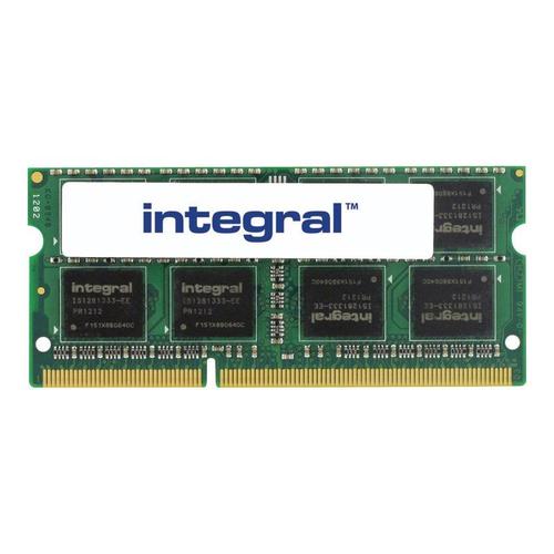 Integral Value - DDR3 - module - 8 Go - SO DIMM 204 broches - 1600 MHz / PC3-12800 - CL11 - 1.35 V - mémoire sans tampon - non ECC