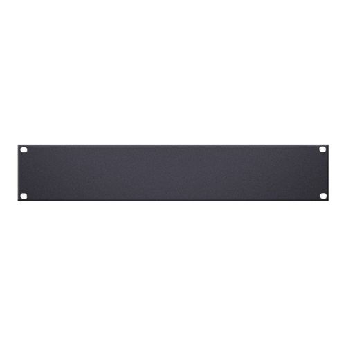 Adam Hall - Panneau de rack - noir - 2U - 19