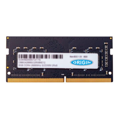 Origin Storage - DDR4 - module - 16 Go - SO DIMM 260 broches - 2133 MHz / PC4-17000 - 1.2 V - mémoire sans tampon - non ECC