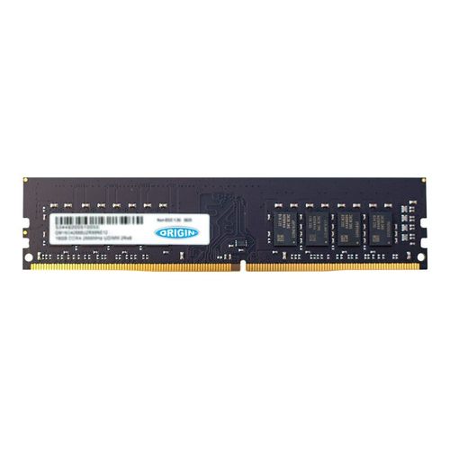 Origin Storage - DDR4 - module - 16 Go - DIMM 288 broches - 2133 MHz / PC4-17000 - 1.2 V - mémoire sans tampon - ECC