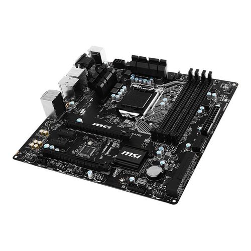 MSI CSM-H170M-A PRO - Carte-mère - micro ATX - LGA1151 Socket - Intel H170 Chipset - USB 3.1 Gen 1 - Gigabit LAN - carte graphique embarquée (unité centrale requise) - audio HD (8 canaux)