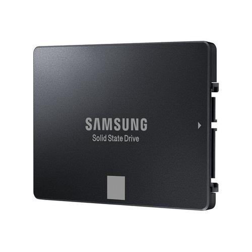 Samsung 750 EVO MZ-750500 - Disque SSD - chiffré - 500 Go - interne - 2.5" - SATA 6Gb/s - mémoire tampon : 512 Mo - AES 256 bits - Self-Encrypting Drive (SED), TCG Opal Encryption 2.0