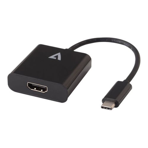 V7 - Adaptateur vidéo externe - USB-C - HDMI - noir