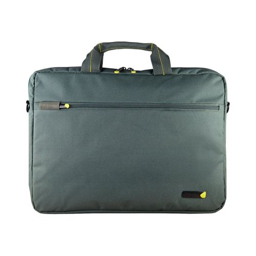 techair - Sac à bandoulière pour ordinateur portable - 15.6" - gris