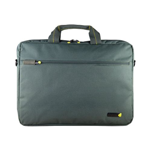 techair - Sac à bandoulière pour ordinateur portable - 17.3" - gris