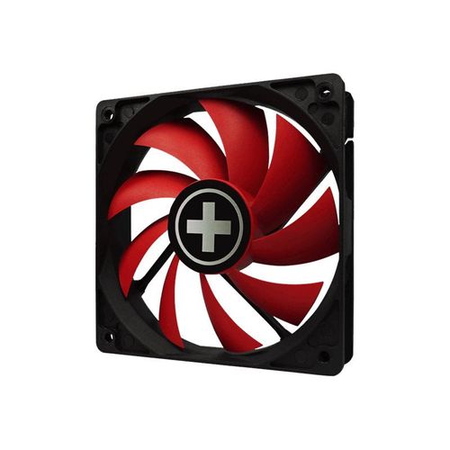 Xilence Performance C Series XPF120.R.PWM - Ventilateur châssis - 120 mm - noir, rouge