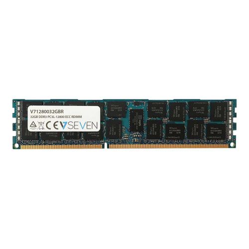 V7 - DDR3 - module - 32 Go - DIMM 240 broches - 1600 MHz / PC3-12800 - mémoire enregistré - ECC