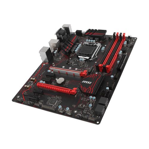 MSI Z270 GAMING PLUS - Carte-mère - ATX - LGA1151 Socket - Z270 Chipset - USB 3.1 Gen 1 - Gigabit LAN - carte graphique embarquée (unité centrale requise) - audio HD (8 canaux)