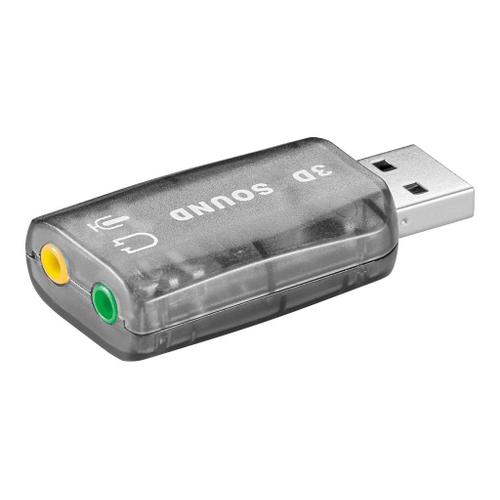 goobay - Carte son - stéreo - USB 2.0