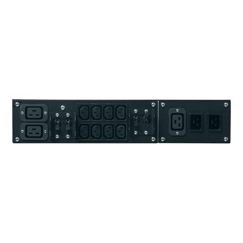 APC Panneau de contournement de service - Bypass switch (rack-montable) - CA 230 V - connecteurs de sortie : 10 - 2U - 19" - noir - pour InfraStruXure Type A 4-12; Smart-UPS 3000, 3000R3IBX120...