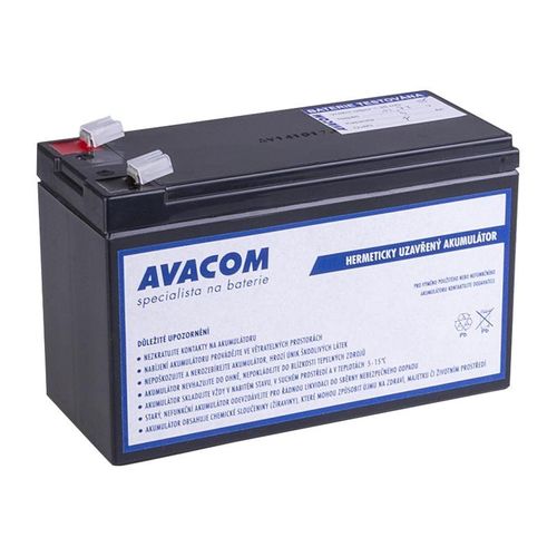 AVACOM - Batterie d'onduleur - 1 x batterie - Acide de plomb - pour P/N: BE850G2, BE850G2-CP, BE850G2-FR, BE850G2-GR, BE850G2-IT, BE850G2-SP, BE850G2-UK