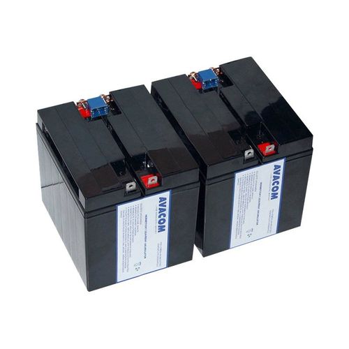 AVACOM - Batterie d'onduleur - 2 x batterie - Acide de plomb - pour P/N: SMT2200I-AR, SMT2200IC, SMT3000I-AR, SMT3000IC, SMT3000TW, SUA2200ICH-45, SUA3000I-IN