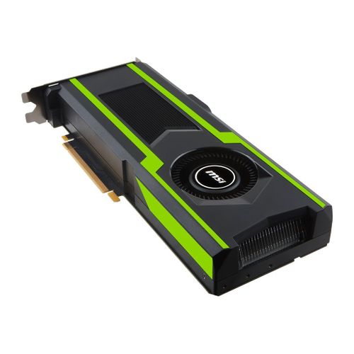 MSI GTX 1080 Ti AERO 11G OC - Carte graphique - GF GTX 1080 Ti - 11 Go GDDR5X - PCIe 3.0 x16 - HDMI, 3 x DisplayPort