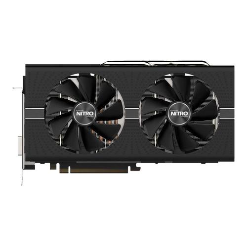 Sapphire NITRO+ RX 580 - Carte graphique - Radeon RX 580 - 8 Go GDDR5 - PCIe 3.0 x16 - DVI, 2 x HDMI, 2 x DisplayPort - détail léger