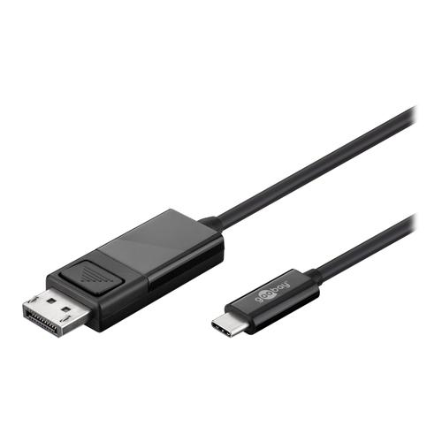 goobay - Adaptateur vidéo externe - USB-C - DisplayPort - noir - En vrac