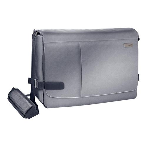 Leitz Complete Messenger Smart Traveller - Sacoche pour ordinateur portable - 15.6" - argent