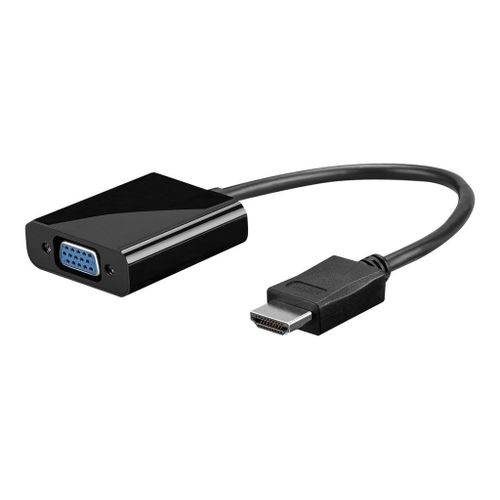 goobay - Convertisseur vidéo - HDMI - VGA - noir - En vrac